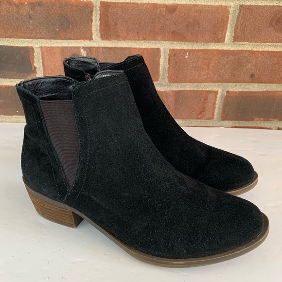 kensie suede ankle boots